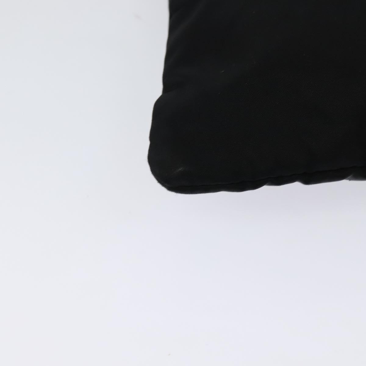 Prada Flat Messenger Bag Tessuto, BLACK, NYLON, Shoulder bag