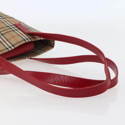 Burberry Nova Check Tote canvas check pattern, BEIGE, CANVAS, Tote bag