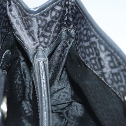 Bally Vintage Shoulder Bag Nylon, BLACK, NYLON, Shoulder bag