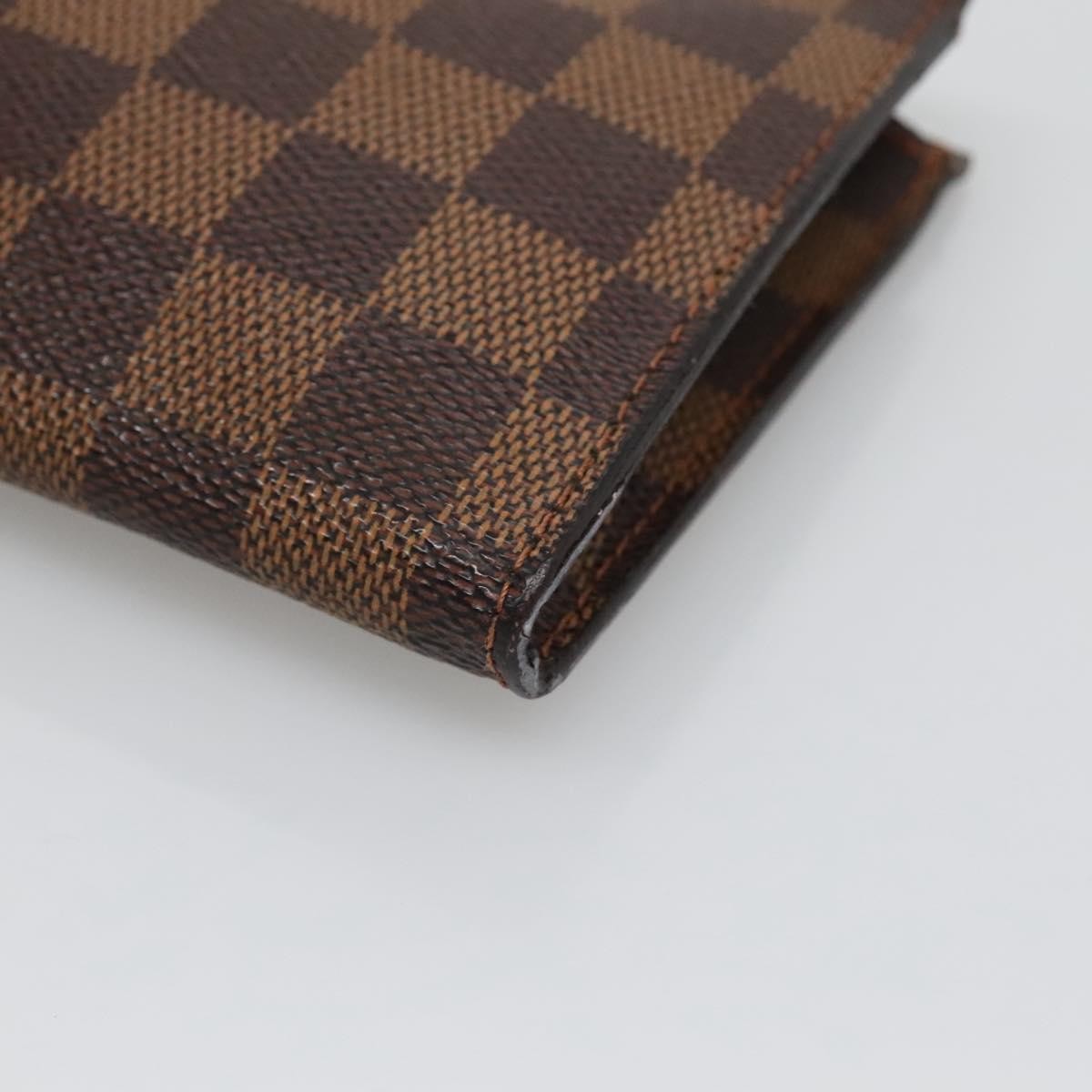 Louis Vuitton Marais Bucket Zip Pouch Damier, BROWN, CANVAS, Clutche & pouche
