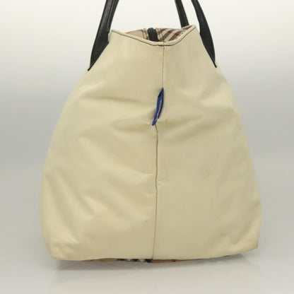 Burberry Nova Check Tote Nylon, BEIGE, NYLON, Tote bag