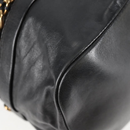 Chloe Vintage Tote bag Leather, BLACK, LEATHER, Tote bag