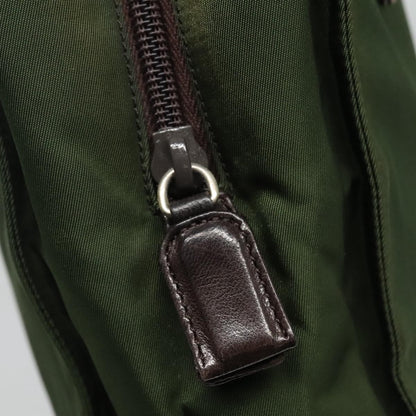 Prada Vintage Handbag Tessuto, KHAKI, NYLON, Handbag