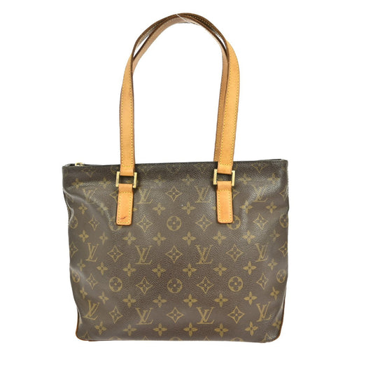 Louis Vuitton Cabas Piano Monogram Canvas, BROWN, CANVAS, Tote bag