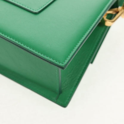 Jacquemus Le Bambinou Flap Bag Leather, GREEN, LEATHER, Handbag