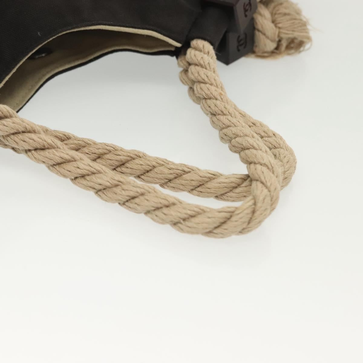 Chanel Camellia Flower Tote Canvas, BLACK, CANVAS, Tote bag