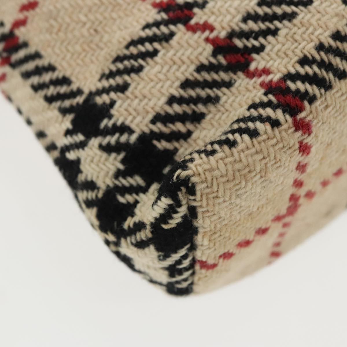 Burberry Nova check Pochette Canvas, BEIGE, CANVAS, Clutche & pouche