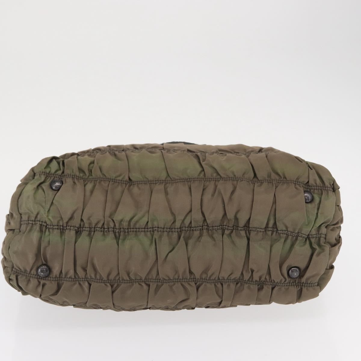 Prada Gaufre Convertible Hobo Tessuto, GRAY, NYLON, Shoulder bag