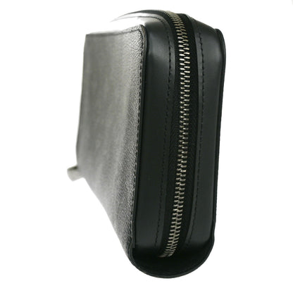 Louis Vuitton Zippy XL Monogram Eclipse Leather, BLACK, LEATHER, Wallets