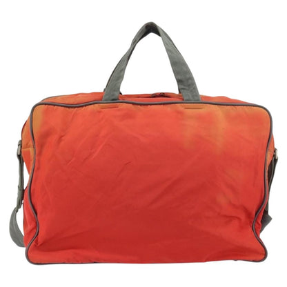 Prada Boston Bag Tessuto, RED, NYLON, Travel bag