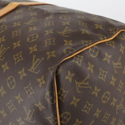 Louis Vuitton Keepall Bag Monogram Canvas, BROWN, CANVAS, Travel bag