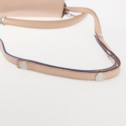 Fendi 3Baguette Convertible Crossbody Calfskin, PINK, LEATHER, Crossbody bag