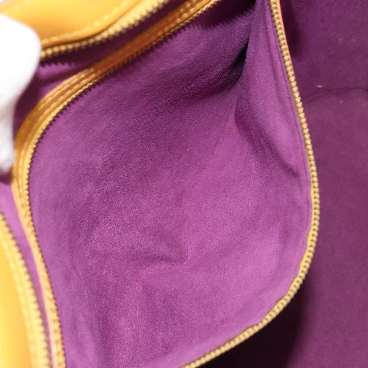 Louis Vuitton Saint Jacques Handbag Epi Leather, YELLOW, LEATHER, Handbag