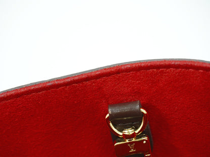 Louis Vuitton Hampstead Handbag Damier, BROWN, CANVAS, Handbag