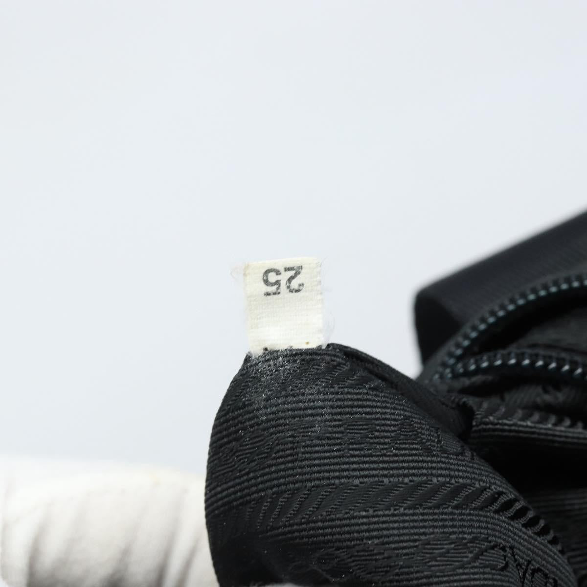 Prada Vintage Zip Tote Tessuto, BLACK, NYLON, Tote bag