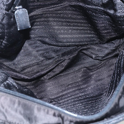 Prada Vintage Shoulder Bag Tessuto, BLACK, NYLON, Shoulder bag