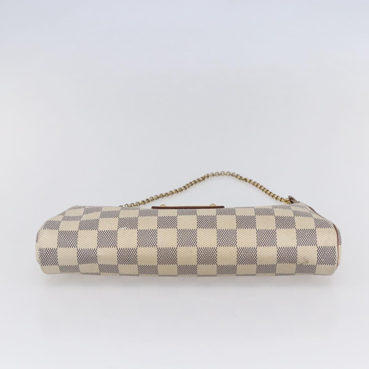 Louis Vuitton Eva Handbag Damier, BEIGE, CANVAS, Handbag