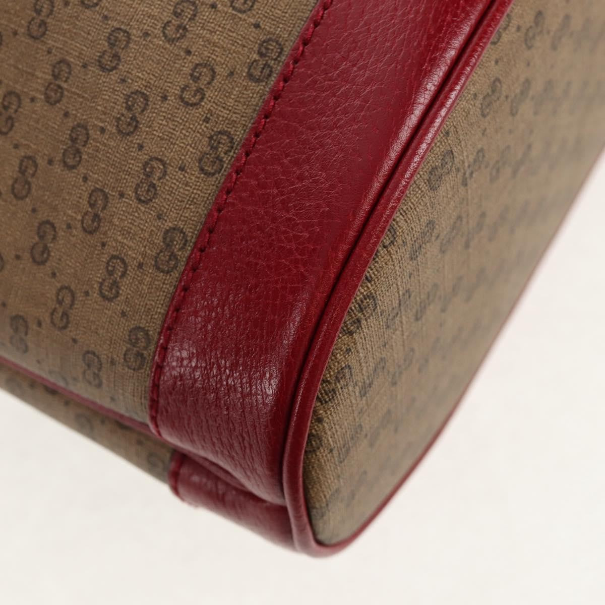 Gucci Doraemon Bucket Bag Printed Mini GG Coated Canvas, BEIGE, PVC, Shoulder bag