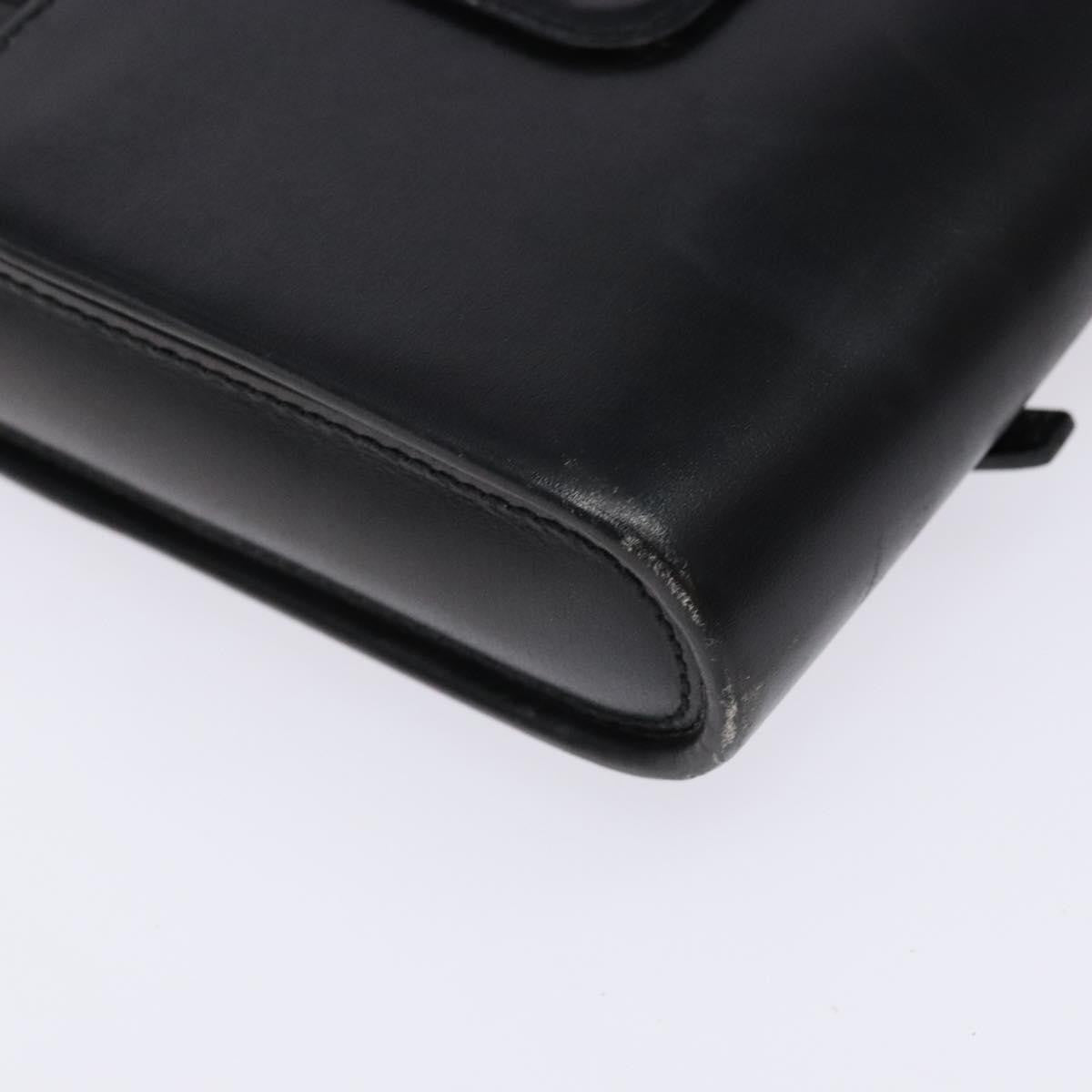 Loewe Vintage Shoulder Bag Leather, BLACK, LEATHER, Shoulder bag