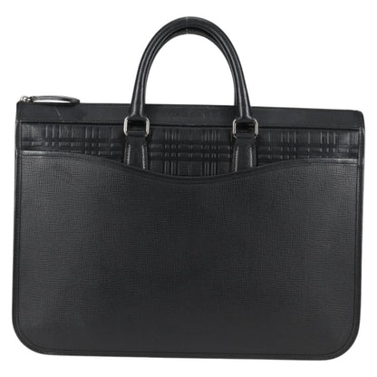 Burberry Briefcase Leather, BLACK, LEATHER, Briefcase