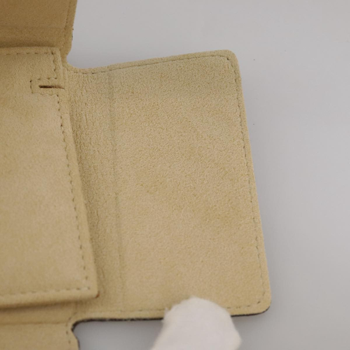 Louis Vuitton CASE JEWELRY BOX Canvas, BROWN, CANVAS, Wallets