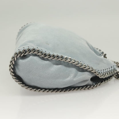 Stella McCartney Falabella Tote Suede, BLUE, SUEDE, Tote bag