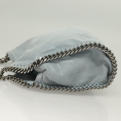 Stella McCartney Falabella Tote Suede, BLUE, SUEDE, Tote bag