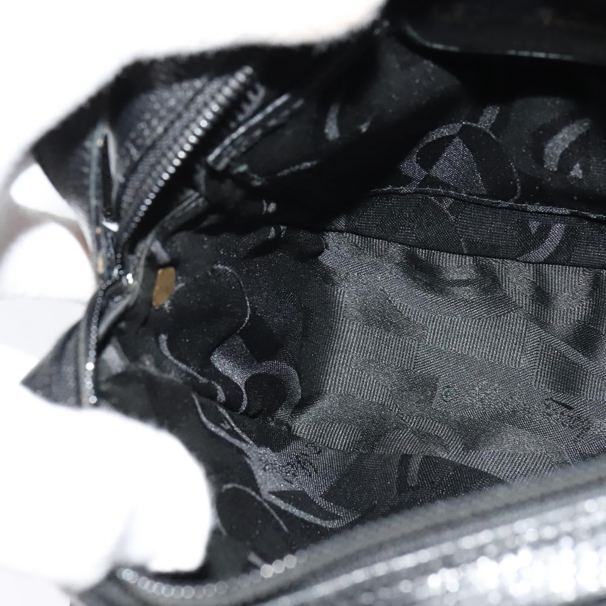 Salvatore Ferragamo Vala Shoulder Bag Leather, BLACK, LEATHER, Shoulder bag