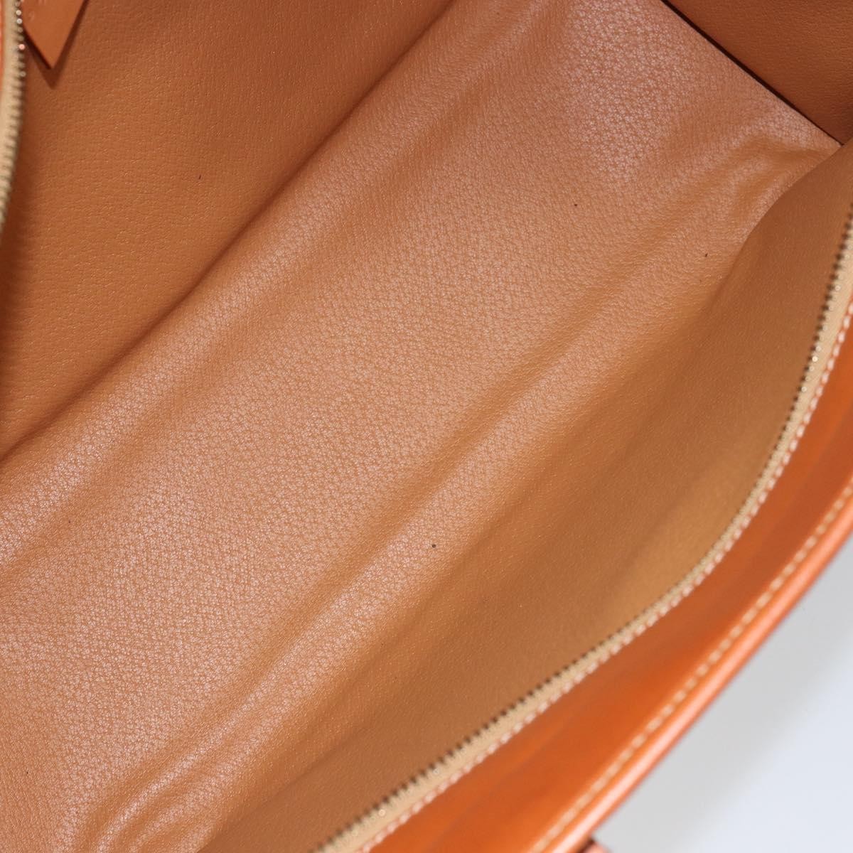 Celine Vintage Macadam Tote bag Canvas and Leather, BROWN, CANVAS, Tote bag