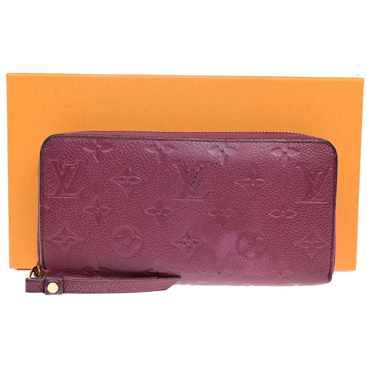 Louis Vuitton Portefeuille zippy Monogramme Empreinte Monogramme Empreinte, PURPLE, LEATHER, Wallets