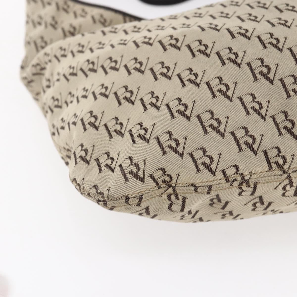 Bottega Veneta Vintage Shoulder Bag Canvas, BEIGE, CANVAS, Shoulder bag