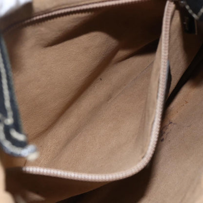 Salvatore Ferragamo Vintage Shoulder Bag Leather, BLACK, LEATHER, Shoulder bag