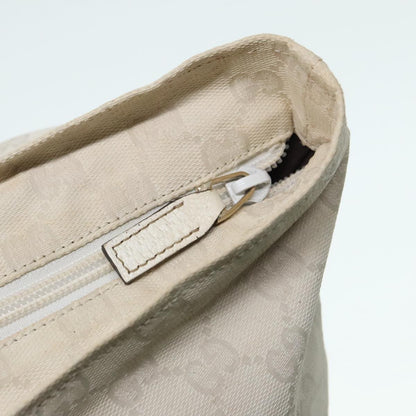 Gucci Web Zip Tote GG Canvas, WHITE, CANVAS, Tote bag