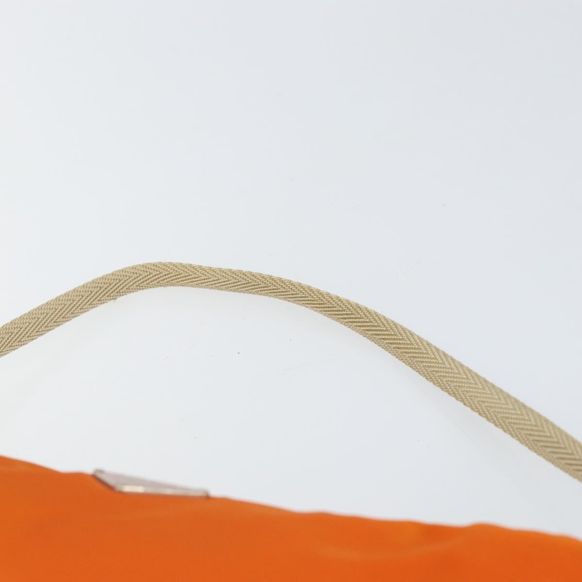 Prada Pochette Shoulder Bag Tessuto, ORANGE, NYLON, Clutche & pouche