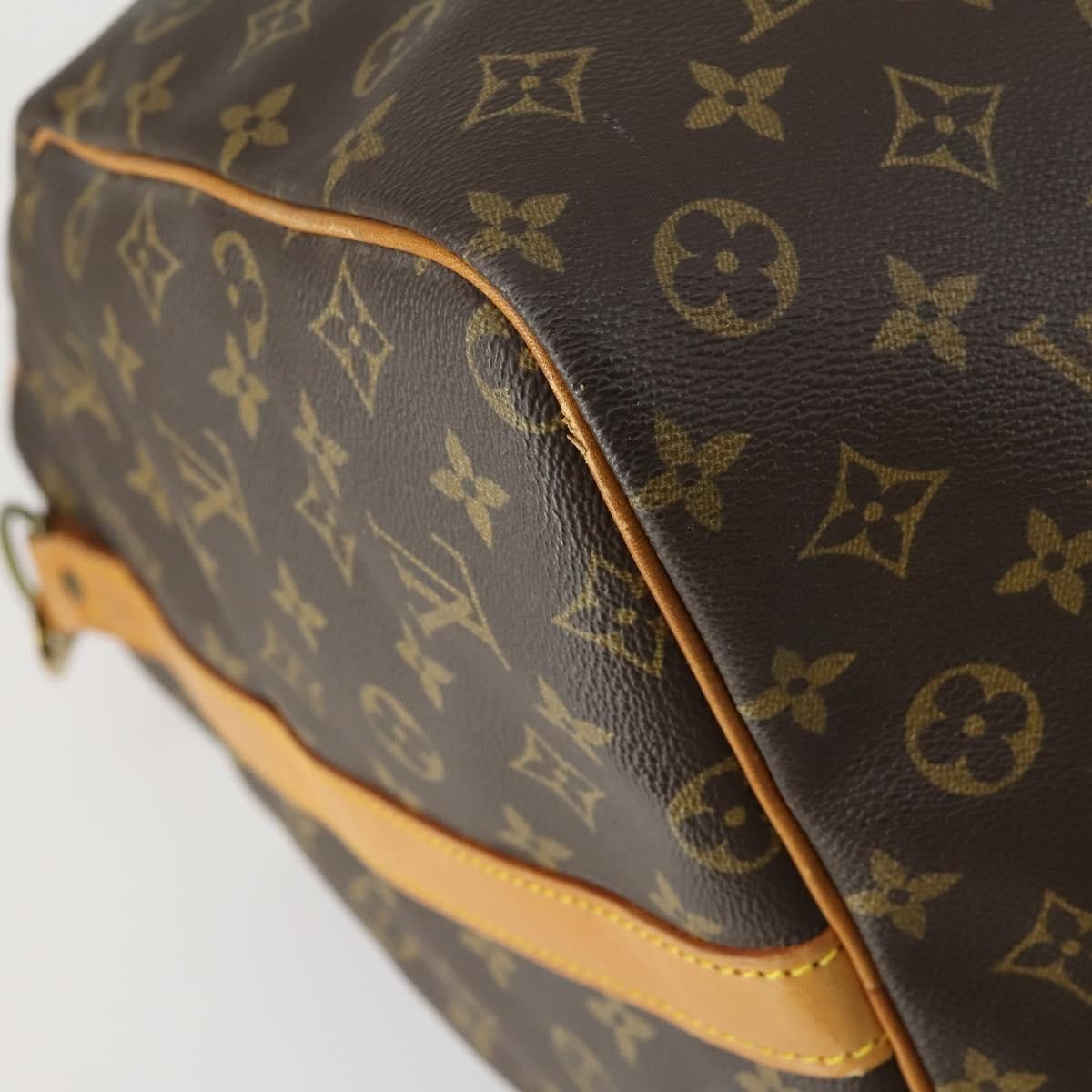 Louis Vuitton Keepall Bandouliere Bag Monogram Canvas, BROWN, CANVAS, Travel bag