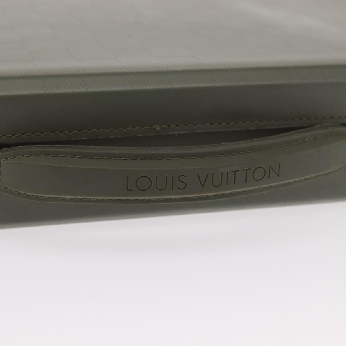 Louis Vuitton Grasset Luke Business Bag Damier, GRAY, CANVAS, Briefcase