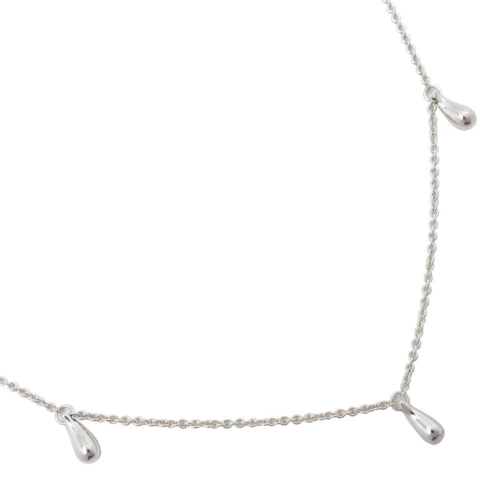 Tiffany & Co. Elsa Peretti Teardrop Necklace Silver 925, SILVER, SILVER, Necklace
