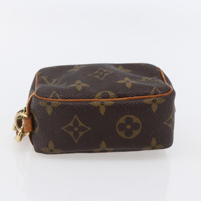 Louis Vuitton Wapity Trousse Pouch Monogram Canvas, BROWN, CANVAS, Clutche & pouche