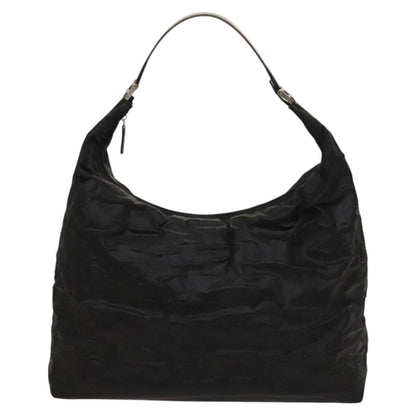 Gucci Zip Hobo Nylon, BLACK, NYLON, Shoulder bag