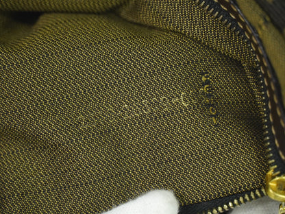 Fendi Vintage Zucca Handbag Zucca, BROWN, CANVAS, Handbag