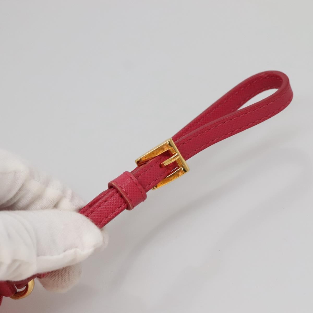 Prada Bow Camera Crossbody Bag Tessuto, PINK, NYLON, Clutche & pouche