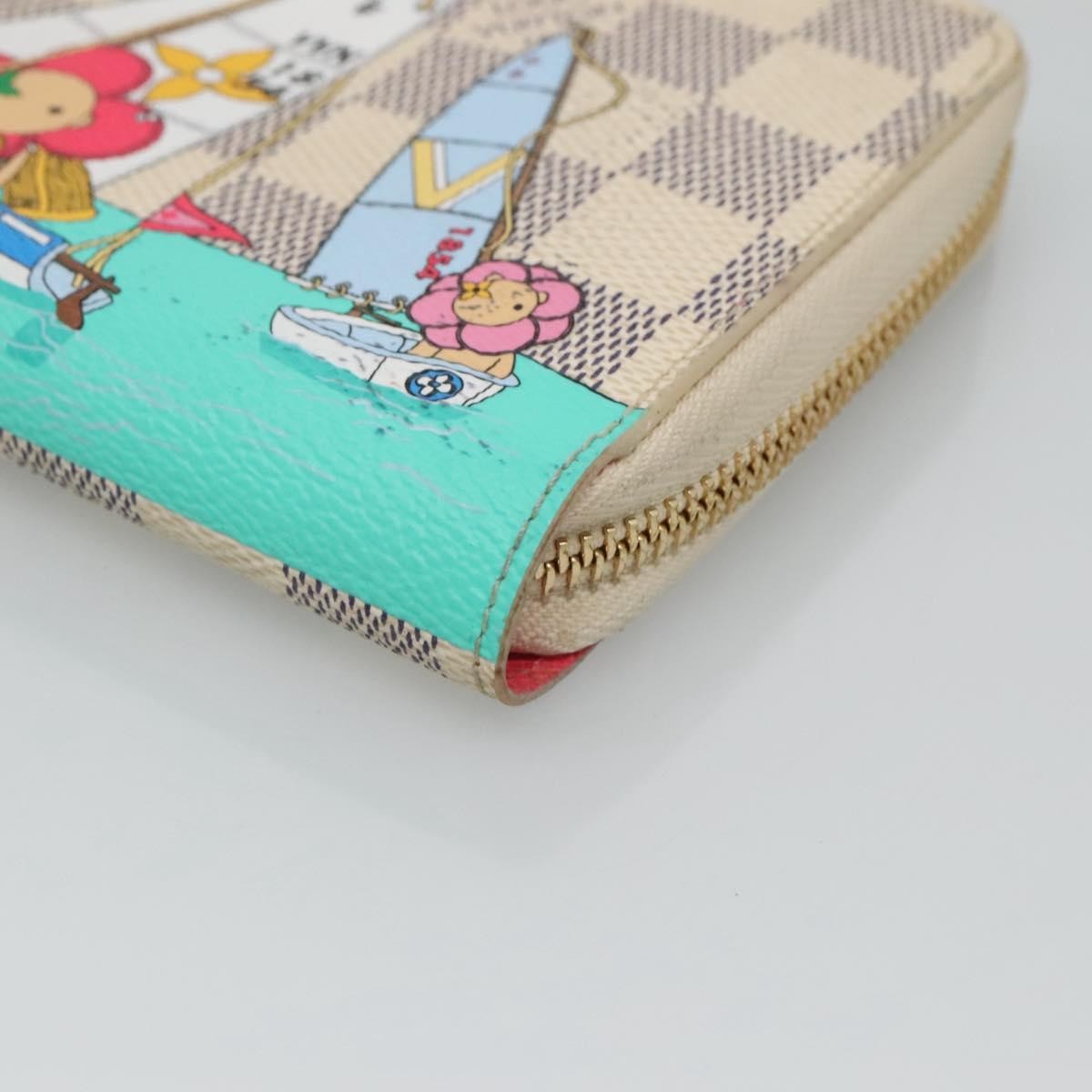 Louis Vuitton Zipped Wallet Limited edition printed canvas, MULTICOLOUR, CANVAS, Wallets