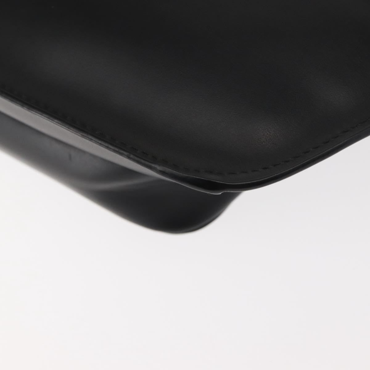 Versace Crossbody Pouch Studded Leather, BLACK, LEATHER, Clutche & pouche