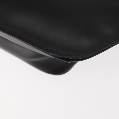 Versace Crossbody Pouch Studded Leather, BLACK, LEATHER, Clutche & pouche