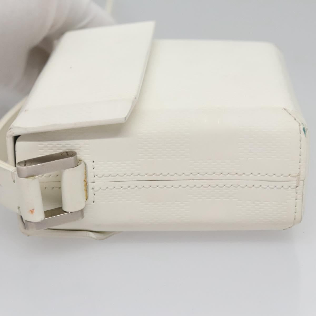 Louis Vuitton Grasset Marty Damier Canvas, WHITE, CANVAS, Clutche & pouche
