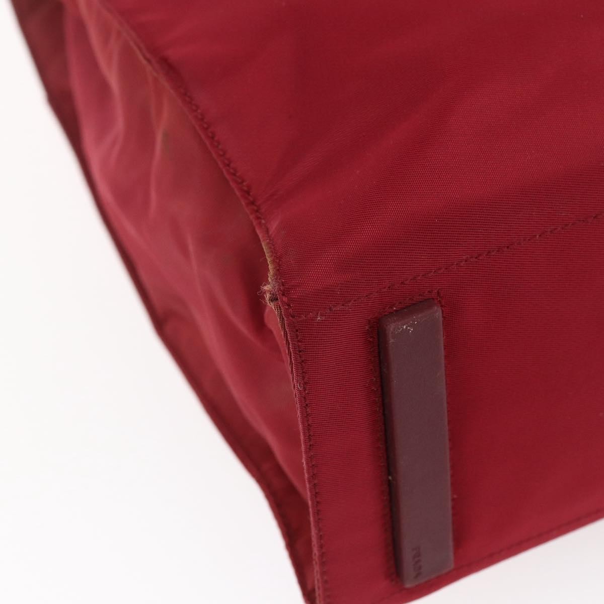 Prada Vintage Tote Tessuto, RED, NYLON, Tote bag