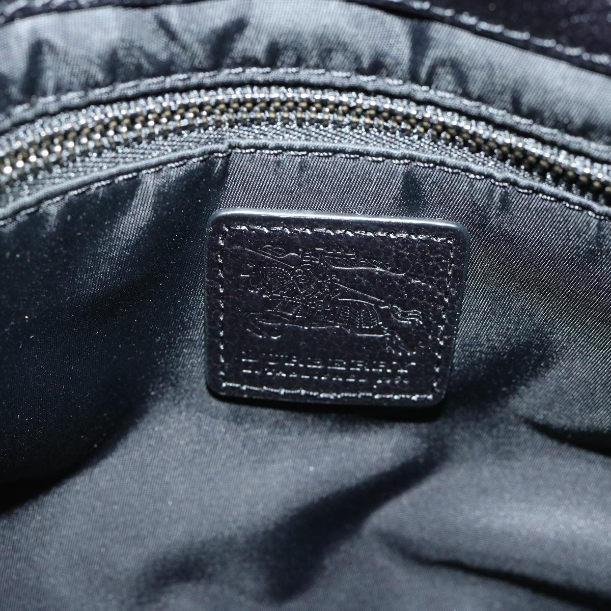 Burberry Vintage Handbag Nylon, BLACK, NYLON, Handbag