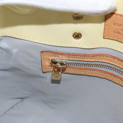 Louis Vuitton Reade Handbag Monogram Vernis, BEIGE, PATENT_LEATHER, Handbag