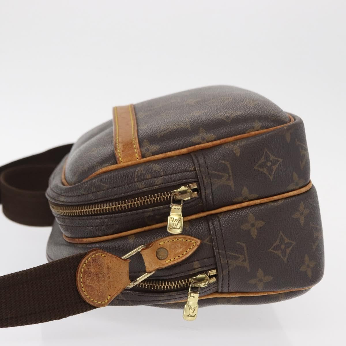 Louis Vuitton Reporter Bag Monogram Canvas, BROWN, CANVAS, Bag