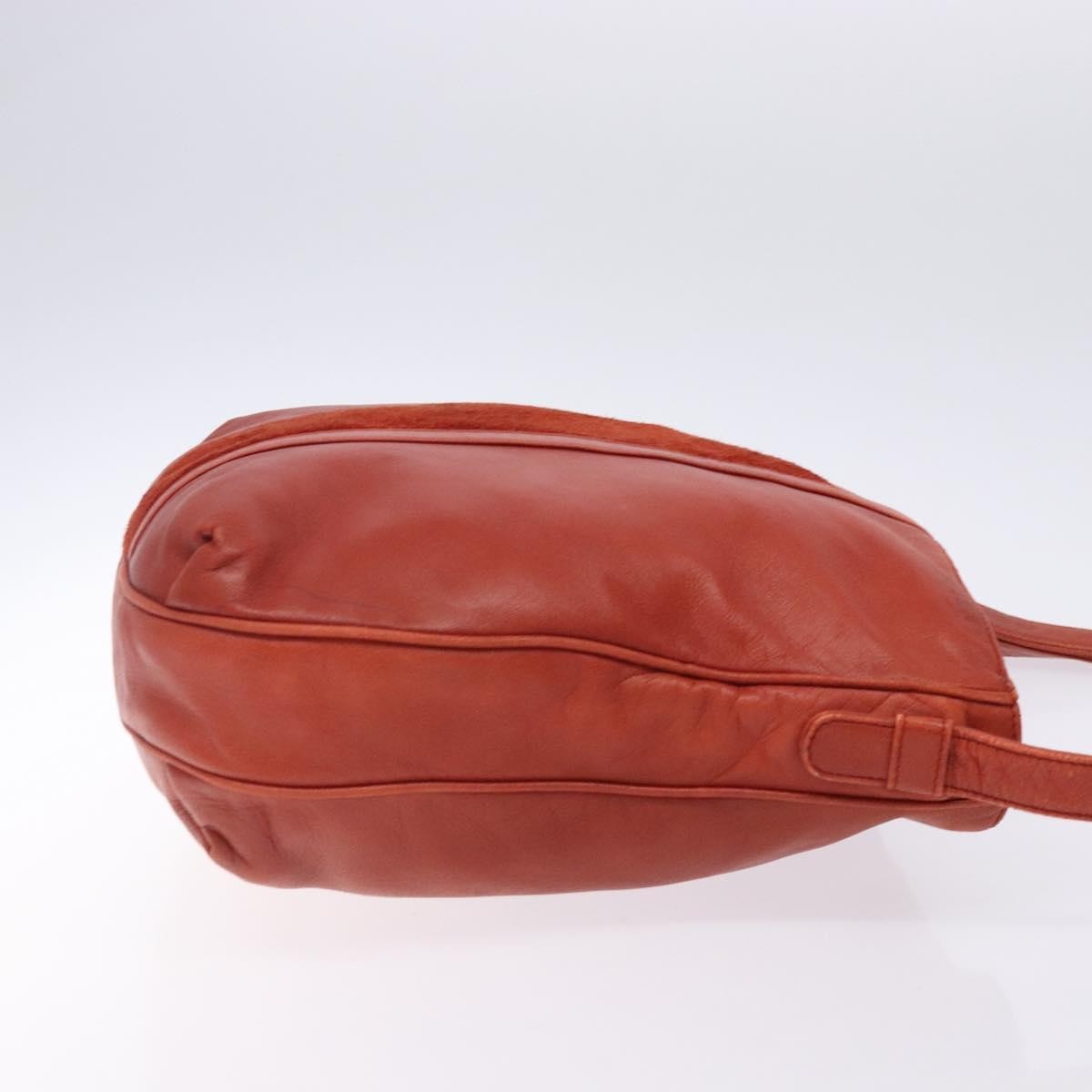 Loewe Vintage Shoulder Bag Leather, RED, LEATHER, Shoulder bag